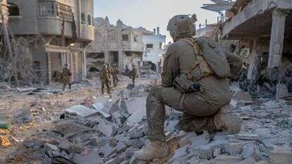 לוחמי צה"ל בעזה. | דובר צה"ל