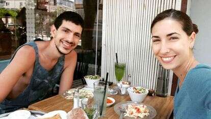 אור ולצדו עינב ז"ל : תצלום פרטי