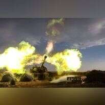 טנק ישראלי יורה. | AFP טנק ישראלי יורה. | AFP