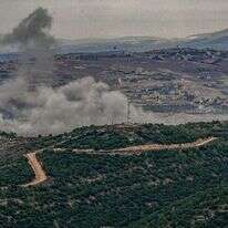 הפצצה בדרום לבנון. | אייל מרגולין/פלאש 90