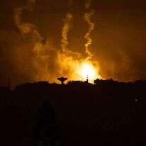 תקיפה של חיל האוויר בצפון רצועת עזה. | AFP