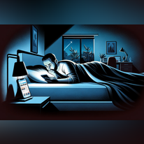 נדודי שינה, איור: Dall-e3