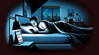 נדודי שינה, איור: Dall-e3