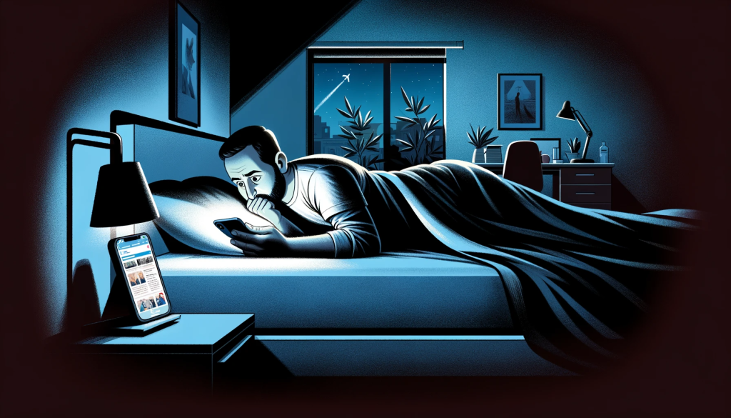 נדודי שינה, איור: Dall-e3