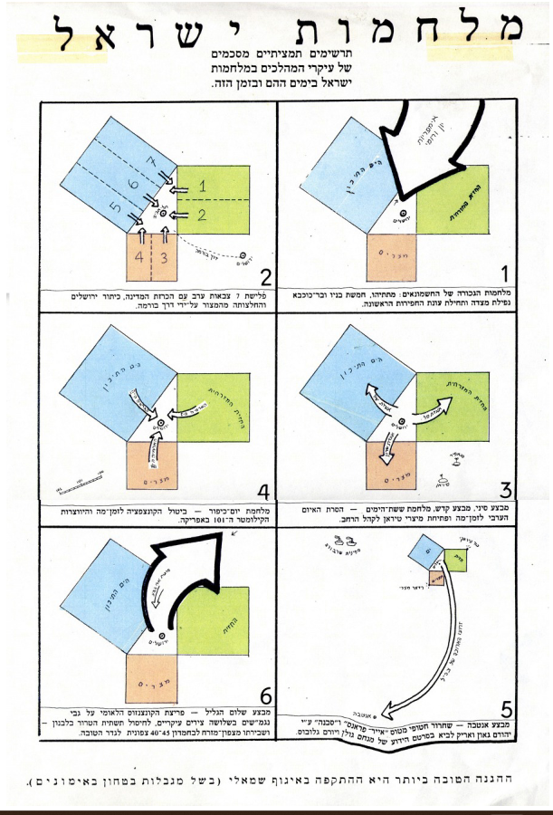 מלחמות ישראל. סקיצה יגאל זורע