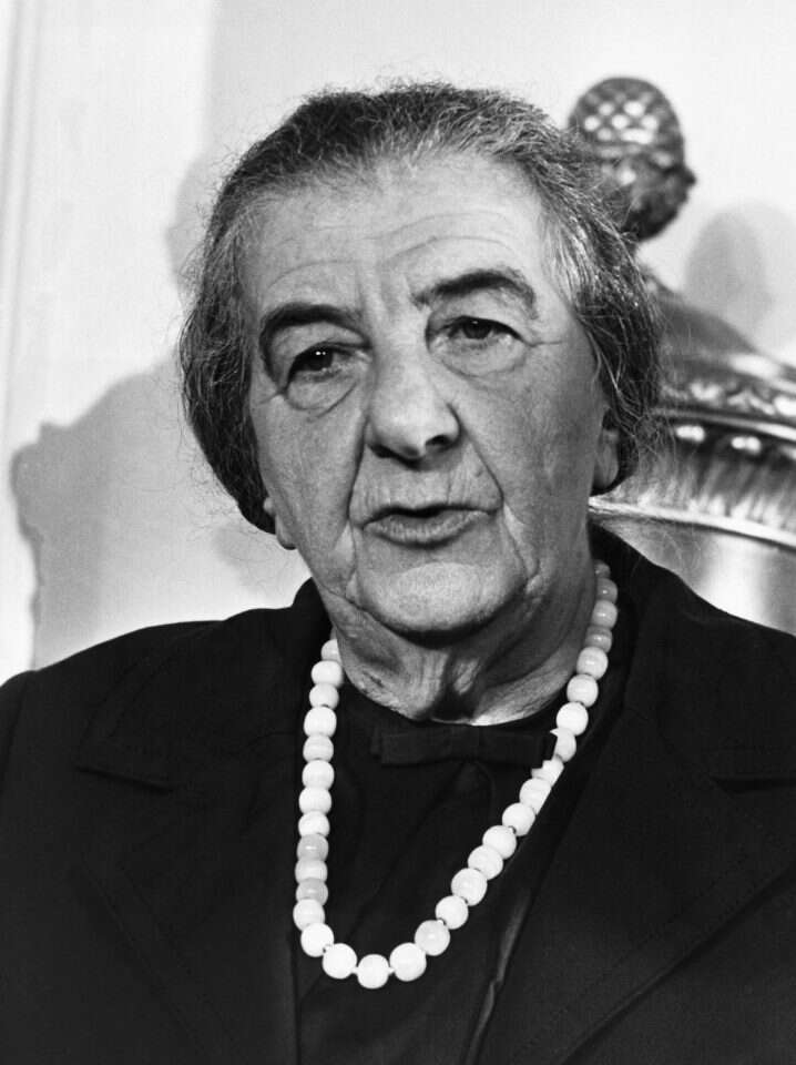 הלחץ הציבורי הביא להתפטרותה. גולדה מאיר. | גטי אימג'ס