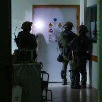 לוחמי צה"ל בבית החולים שיפא בעזה בחודש נובמבר. | AFP