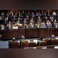 ישיבת מליאה בכנסת באוקטובר 2023. | נועם רבקין פנטון/פלאש90