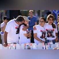 משפחות החטופים ב-"כיכר החטופים", | תומר נוברג, פלאש 90