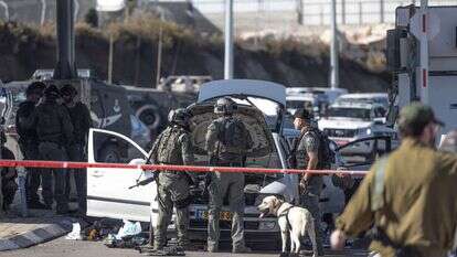 הפיגוע במחסום המנהרות. | חיים גולדברג, פלאש 90