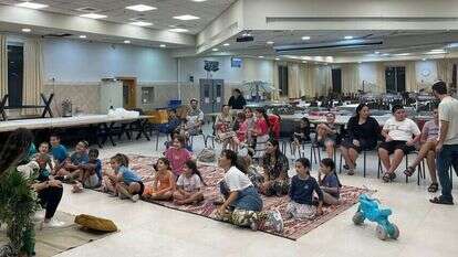 מפוני קריית־שמונה בכפר־הרא"ה. | באדיבות המצולמים