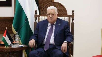 יו"ר הרשות הפלסטינית, אבו־מאזן. | אי.פי.איי
