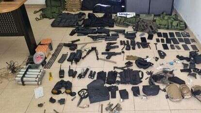 אמצעי הלחימה שנמצאו במחנה הפליטים בלאטה בשכם. | דובר צה"ל אמצעי הלחימה שנמצאו במחנה הפליטים בלאטה בשכם. | דובר צה"ל