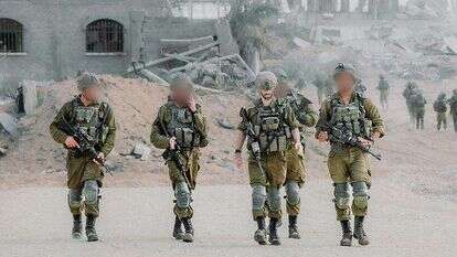 לוחמי גדוד האיסוף בלחימה בעזה. | דובר צה"ל