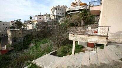 מבט על כמה מהבתים בכפר הדרוזי דלית אל כרמל. | דורון הורוביץ/פלאש90