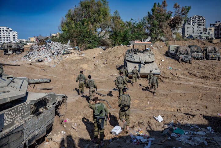 חיילים בצפון הרצועה. | יונתן סינדל, פלאש 90 חיילים בצפון הרצועה. | יונתן סינדל, פלאש 90