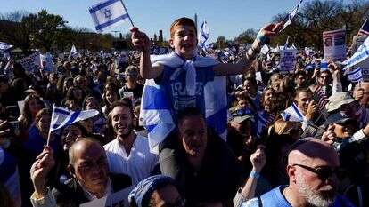 המצעד למען ישראל בוושינגטון. | אי.פי.אי