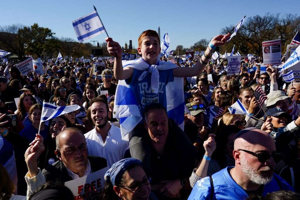 המצעד למען ישראל בוושינגטון. | אי.פי.אי