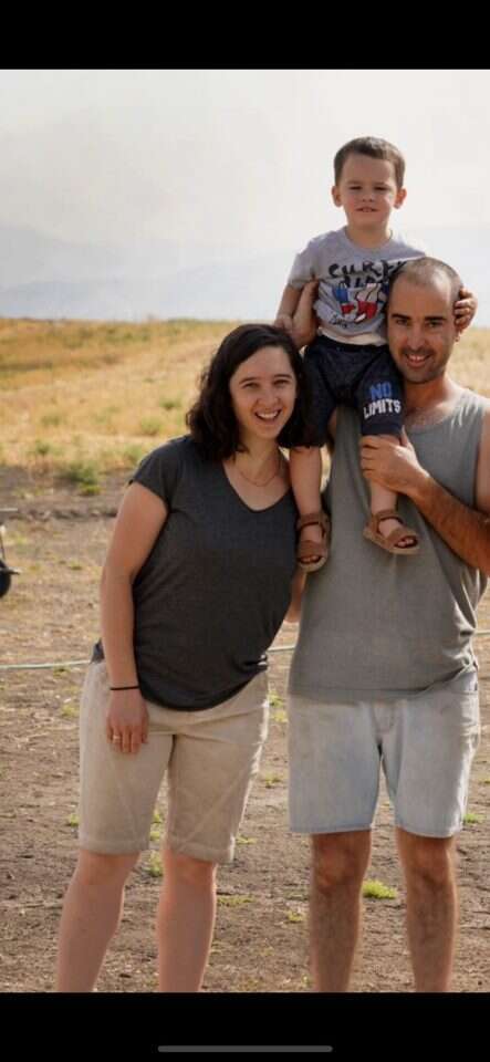 עדי ז"ל וענני. | באדיבות המשפחה