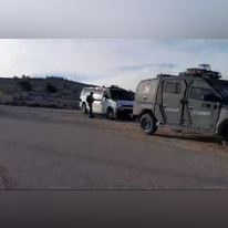 תיעוד מעבודת המנהל האזרחי בעמונה להריסת המבנים