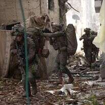 לוחמי אגוז במחנה שאטי בצפון רצועת עזה. | דובר צה"ל