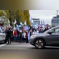 עצרת פרו־ישראלית בארה"ב,. | איי.פי