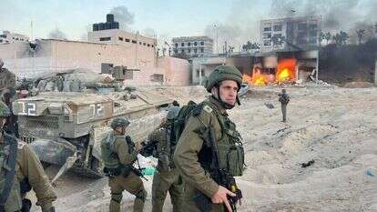 לוחמי "חטיבת האש" 282 בפעילות ברצועת עזה. | דובר צה"ל