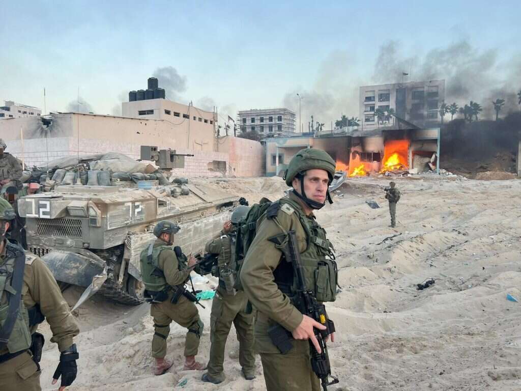 לוחמי "חטיבת האש" 282 בפעילות ברצועת עזה. | דובר צה"ל לוחמי "חטיבת האש" 282 בפעילות ברצועת עזה. | דובר צה"ל