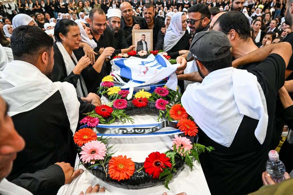 נכנס ללב ולנשמה". הלוויתו של חבקה. | פלאש 90