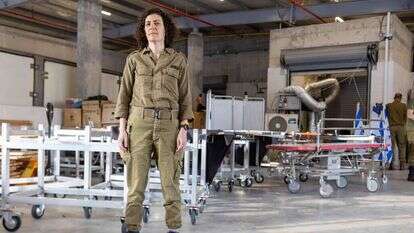 אביגיל בר־אשר במחנה שורה. | יוסי אלוני