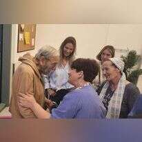 הקטור רויטמן נפרד מצוות הטיפול בעדי נגב. | עדי נגב