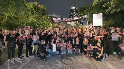 צעדת המחאה של ארגוני הנשים, אתמול. | איקי שובל