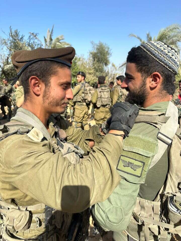 לוחמי סיירת גולני מסיימים מסלול בלב עזה. | דו"צ