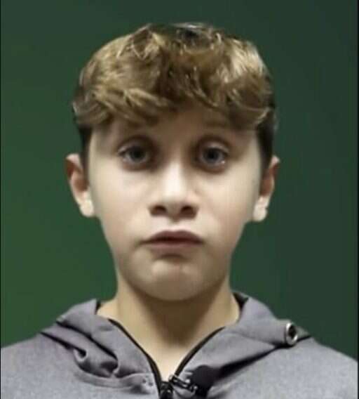 יגיל יעקב בסרט שפרסם החמאס. | מסך.