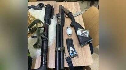 אמצעי לחימה שנתפסו בזמן מבצע בג'נין. | דו"צ אמצעי לחימה שנתפסו בזמן מבצע בג'נין. | דו"צ