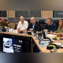 ראש הממשלה נתניהו בדיון ביטחוני בקריה. | חיים צח/לע"מ