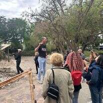 סיור התקשורת הזרה בקיבוץ בארי. | קיבוץ בארי סיור התקשורת הזרה בקיבוץ בארי. | קיבוץ בארי