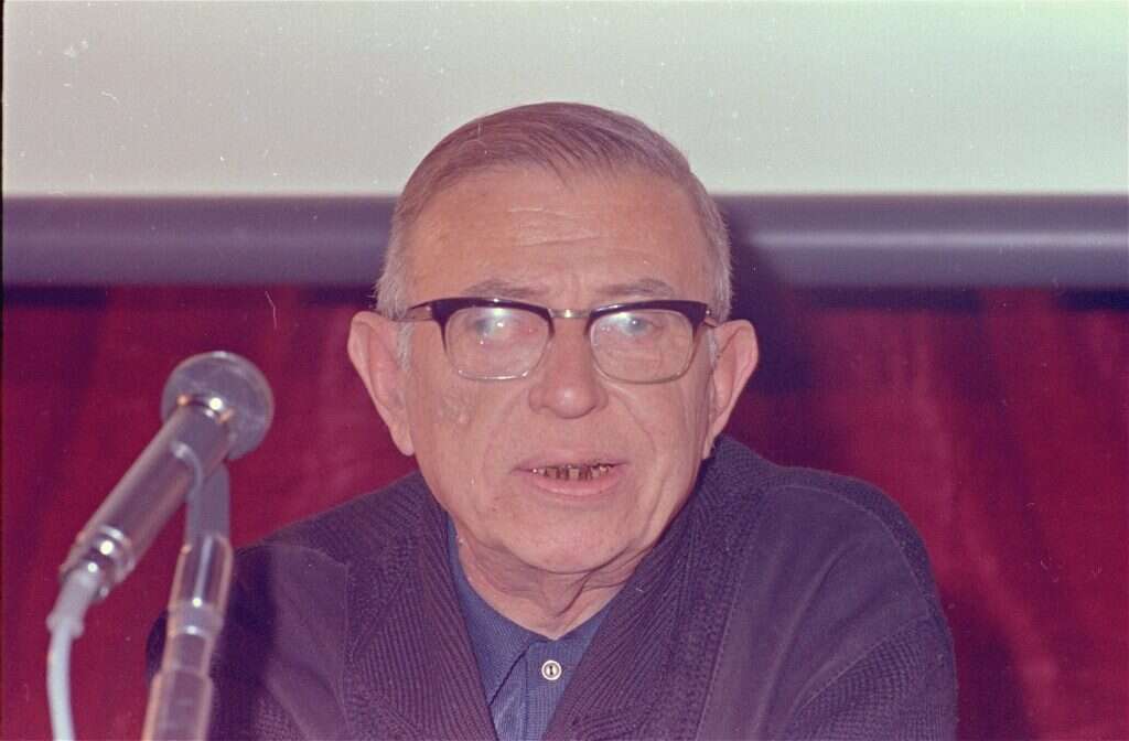 ז'אן פול סארטר, 1969. | איי.פי