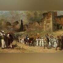 בשנותיי המאוחרות חזרתי לקרוא בתנ"ך ובדברי חז"ל, תחום שנאסר לבנות בחברה שבה גדלתי". יהושע בכיתור יריחו. איור: רוברט ליינובר, גטי אימג'ס