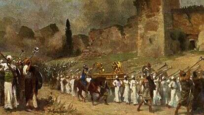 בשנותיי המאוחרות חזרתי לקרוא בתנ"ך ובדברי חז"ל, תחום שנאסר לבנות בחברה שבה גדלתי". יהושע בכיתור יריחו. איור: רוברט ליינובר, גטי אימג'ס בשנותיי המאוחרות חזרתי לקרוא בתנ"ך ובדברי חז"ל, תחום שנאסר לבנות בחברה שבה גדלתי". יהושע בכיתור יריחו. איור: רוברט ליינובר, גטי אימג'ס