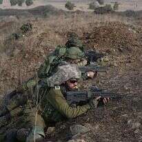 חיילי מילואים מגולני באימון צבאי בגולן. | אייל מרגולין, פלאש90 חיילי מילואים מגולני באימון צבאי בגולן. | אייל מרגולין, פלאש90