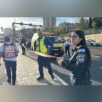 פיגוע בכניסה לירושלים. | דוברות משטרה
