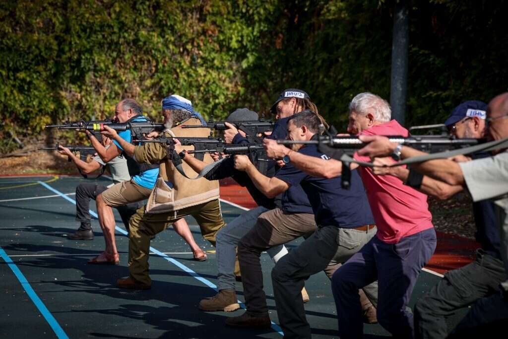 אימון כיתת כוננות אחרי מתקפת שבעה באוקטובר. | דוד כהן, פלאש 90