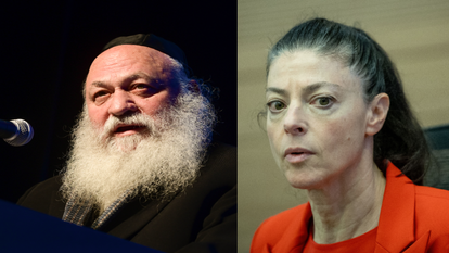 ח"כ מרב מיכאלי והשר יצחק גולדקנופף. | יונתן זינדל ואבשלום ששוני, פלאש 90 ח"כ מרב מיכאלי והשר יצחק גולדקנופף. | יונתן זינדל ואבשלום ששוני, פלאש 90