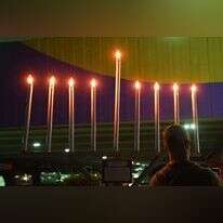 הדלקת נרות חנוכה במדינת מרילנד בארה"ב. | רויטרס