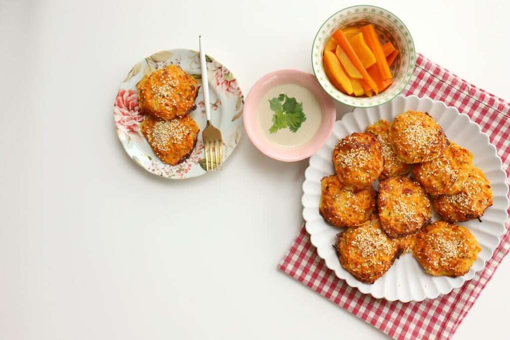 לביבות גזר ושומשום. | אפרת ליכטנשטט לביבות גזר ושומשום. | אפרת ליכטנשטט