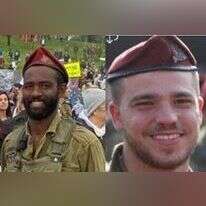 סמ"ר עמית בונצל וסמ"ר עלמנאו עמנואל פלקה ז"ל. | דו"צ סמ"ר עמית בונצל וסמ"ר עלמנאו עמנואל פלקה ז"ל. | דו"צ