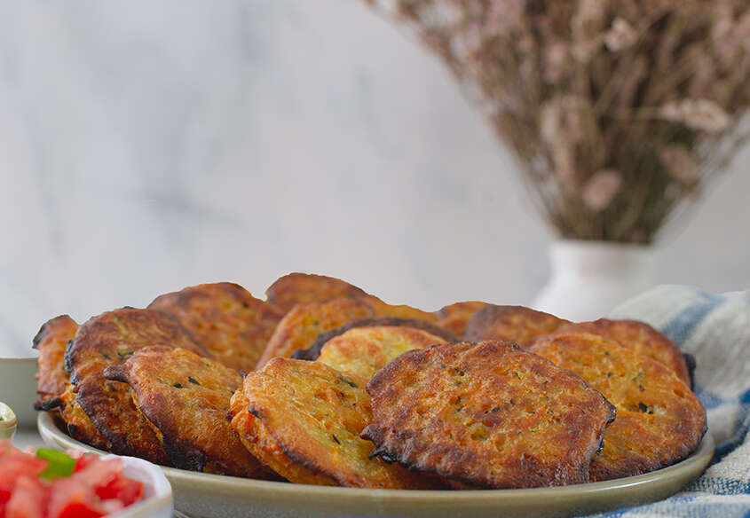 לביבות תפוחי אדמה. | רויטל פדרבוש