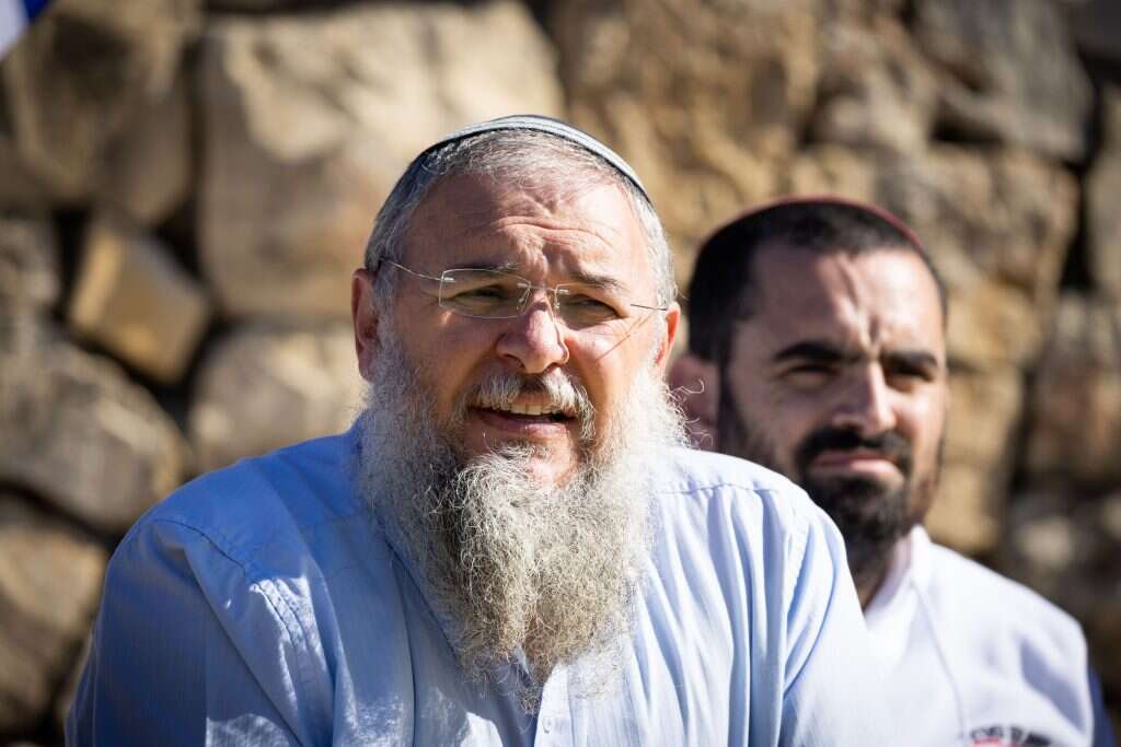 יו"ר מועצת יש"ע שלמה נאמן. | יונתן זינדל, פלאש 90