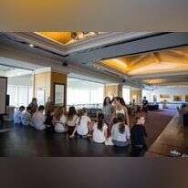 ילדי קיבוץ בארי במלון דיויד ים המלח. | לירון מולדובן